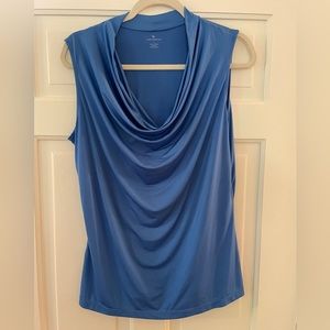 Worthington Sleeveless Blouse in French Blue